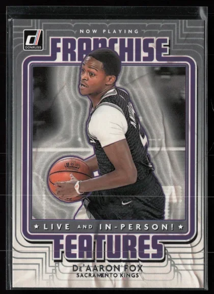 2020 2020-21 Donruss De'Aaron Fox Basketball card — Front