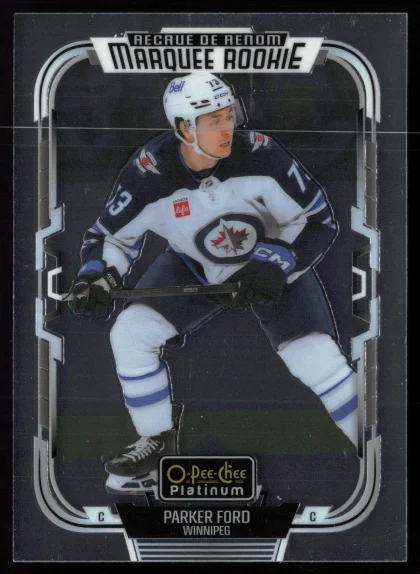 2025 2025-26 O-Pee-Chee Platinum Parker Ford Hockey card — Front