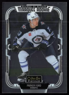 2025 2025-26 O-Pee-Chee Platinum Parker Ford Hockey card front — Card Source Canada