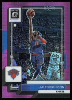2022 2022-23 Donruss Optic Jalen Brunson Basketball card front — Card Source Canada
