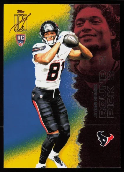 2025 2025 Topps Signature Class Jayden Higgins Football card — Front