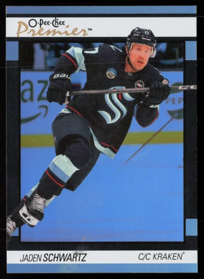 2025 2025-26 O-Pee-Chee Jaden Schwartz Hockey card — Front