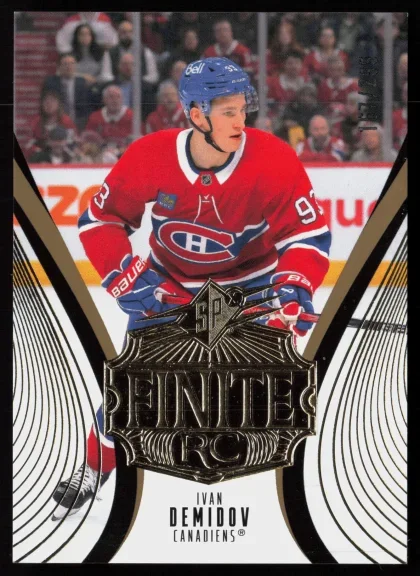 2025 2025-26 SPx Ivan Demidov Hockey card — Front