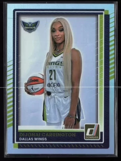 2025 2025 Donruss WNBA DiJonai Carrington Basketball card front — Card Source Canada