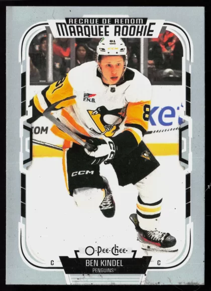 2025 2025-26 O-Pee-Chee Ben Kindel Hockey card — Front