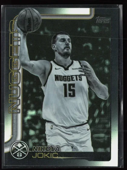 2025 2025-26 Topps Nikola Jokić Basketball card — Front