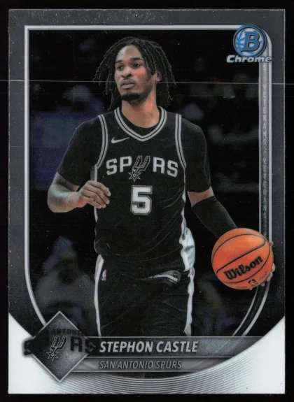 2025 2025-26 Bowman Stephon Castle Basketball card — Front