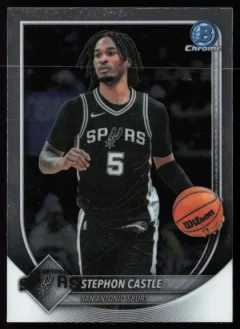 2025 2025-26 Bowman Stephon Castle Basketball card front — Card Source Canada
