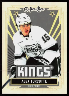 2025 2025-26 O-Pee-Chee Alex Turcotte Hockey card front — Card Source Canada