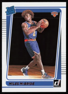 2021 2021-22 Donruss Miles McBride Basketball card front — Card Source Canada