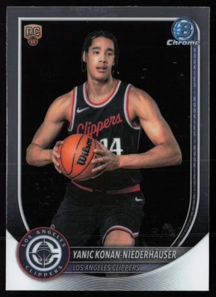 2025 2025-26 Bowman Yanic Konan Niederhäuser Basketball card — Front