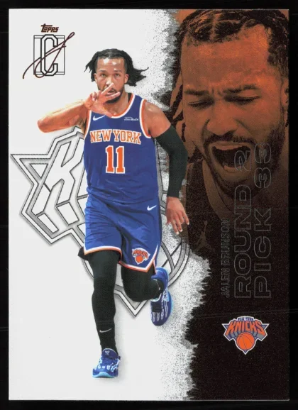 2025 2025-26 Topps Signature Class Jalen Brunson Basketball card — Front