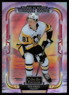 2025 2025-26 O-Pee-Chee Platinum Ben Kindel Hockey card front — Card Source Canada