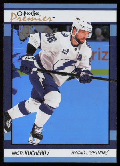2025 2025-26 O-Pee-Chee Nikita Kucherov Hockey card — Front