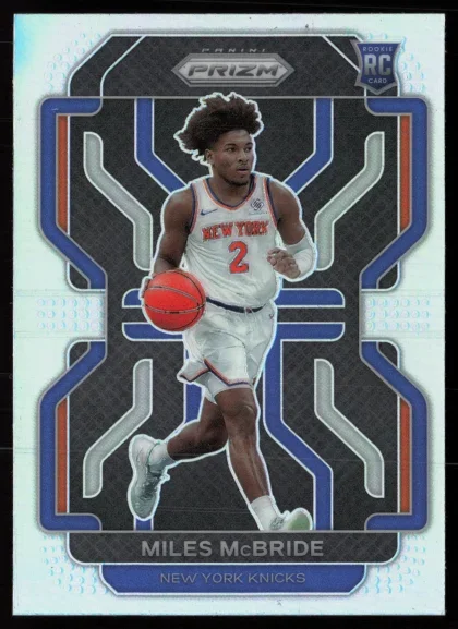 2021 2021-22 Panini Prizm Miles McBride Basketball card — Front