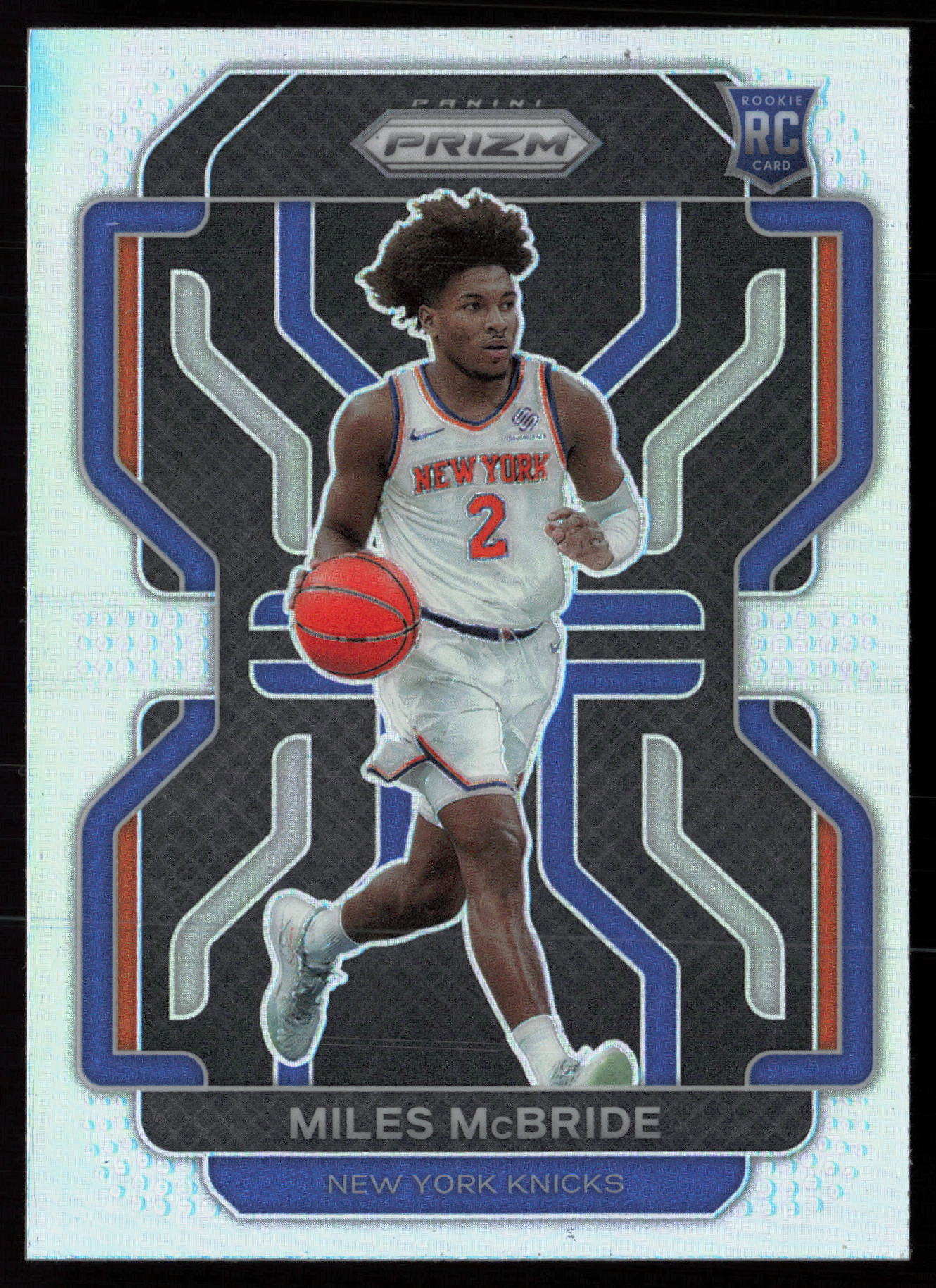 2021 2021-22 Panini Prizm Miles McBride Basketball card front — Card Source Canada