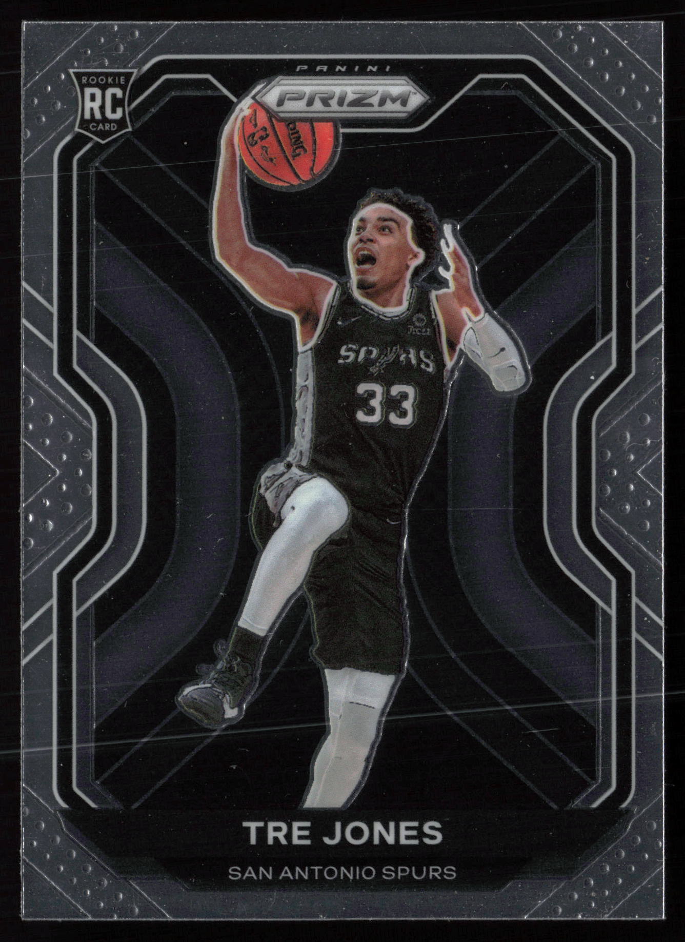 2020 2020-21 Panini Prizm Tre Jones Basketball card front — Card Source Canada