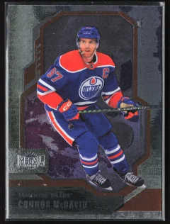 2024 2024-25 SkyBox Metal Universe Connor McDavid Hockey card front — Card Source Canada