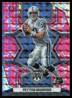 2022 2022 Panini Mosaic Peyton Manning Football card front — Card Source Canada