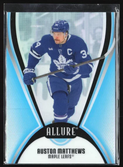 2025 2025-26 Upper Deck Allure Auston Matthews Hockey card — Front
