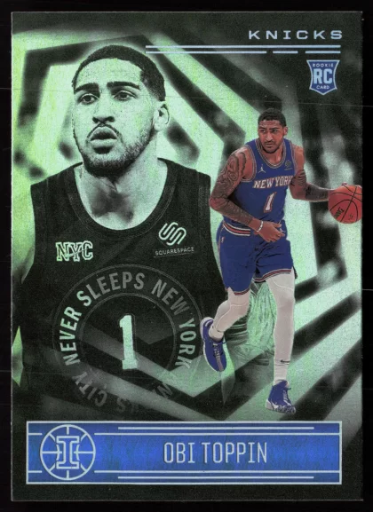 2020 2020-21 Panini Illusions Obi Toppin Basketball card — Front
