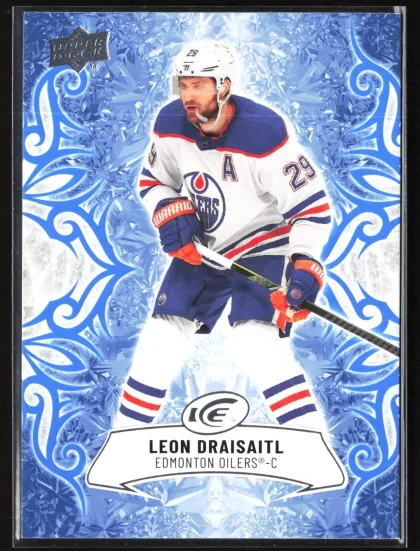 2024 2024-25 Upper Deck Ice Leon Draisaitl Hockey card — Front