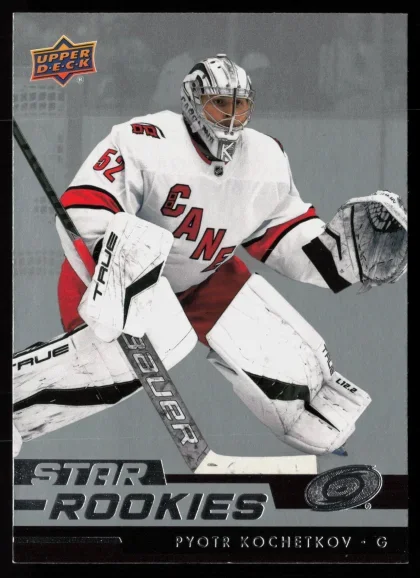 2022 2022-23 Upper Deck NHL Star Rookies Box Set Pyotr Kochetkov Hockey card — Front