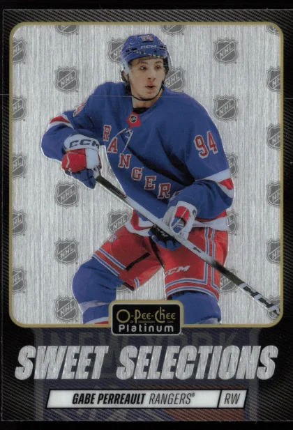 2025 2025-26 O-Pee-Chee Platinum Gabe Perreault Hockey card — Front