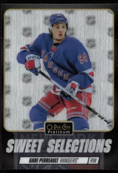 2025 2025-26 O-Pee-Chee Platinum Gabe Perreault Hockey card front — Card Source Canada