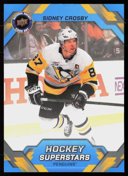 2026 2026 Upper Deck National Hockey Card Day Sidney Crosby Hockey card — Front
