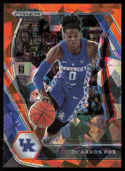 2021 2021 Panini Prizm Draft Picks De'Aaron Fox Basketball card — Front