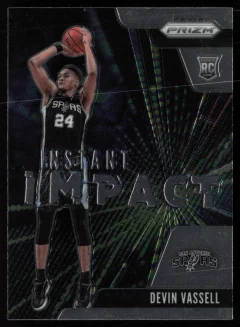 2020 2020-21 Panini Prizm Devin Vassell Basketball card front — Card Source Canada