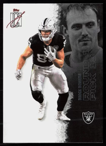 2025 2025 Topps Signature Class Brock Bowers Football card — Front
