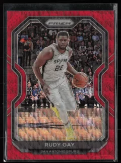 2020 2020-21 Panini Prizm Rudy Gay Basketball card front — Card Source Canada