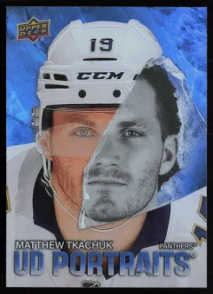 2025 2025-26 Upper Deck Matthew Tkachuk Hockey card front — Card Source Canada