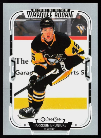 2025 2025-26 O-Pee-Chee Harrison Brunicke Hockey card — Front