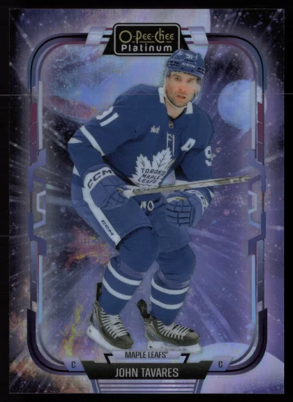 2025 2025-26 O-Pee-Chee Platinum John Tavares Hockey card — Front