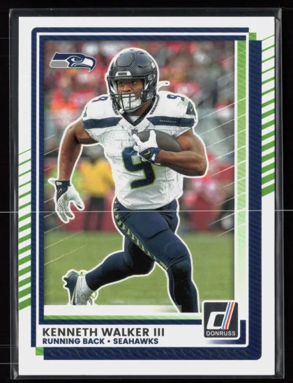 2025 2025 Donruss Kenneth Walker III Football card — Front