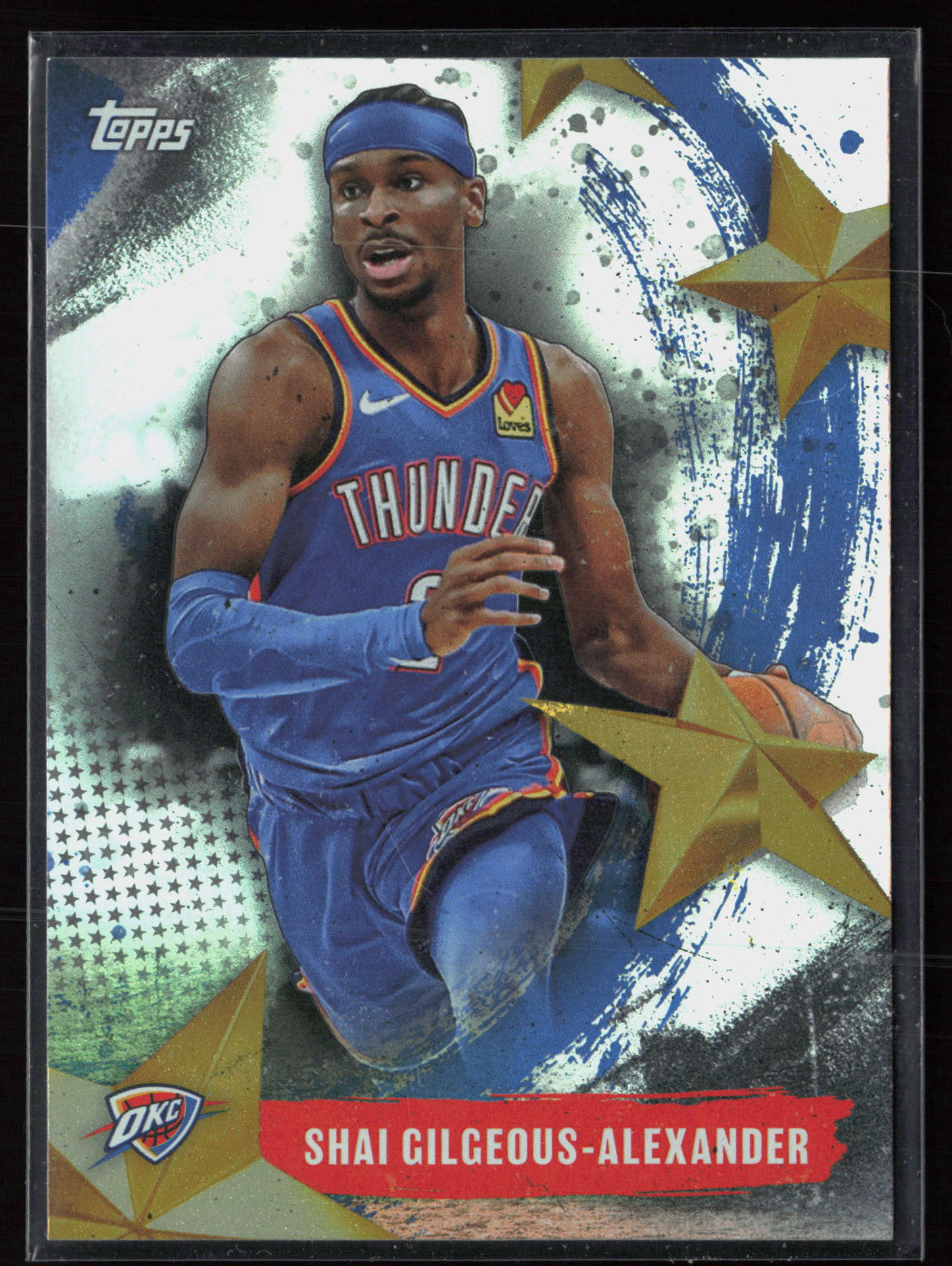 2025 2025-26 Topps Shai Gilgeous-Alexander Basketball card front — Card Source Canada