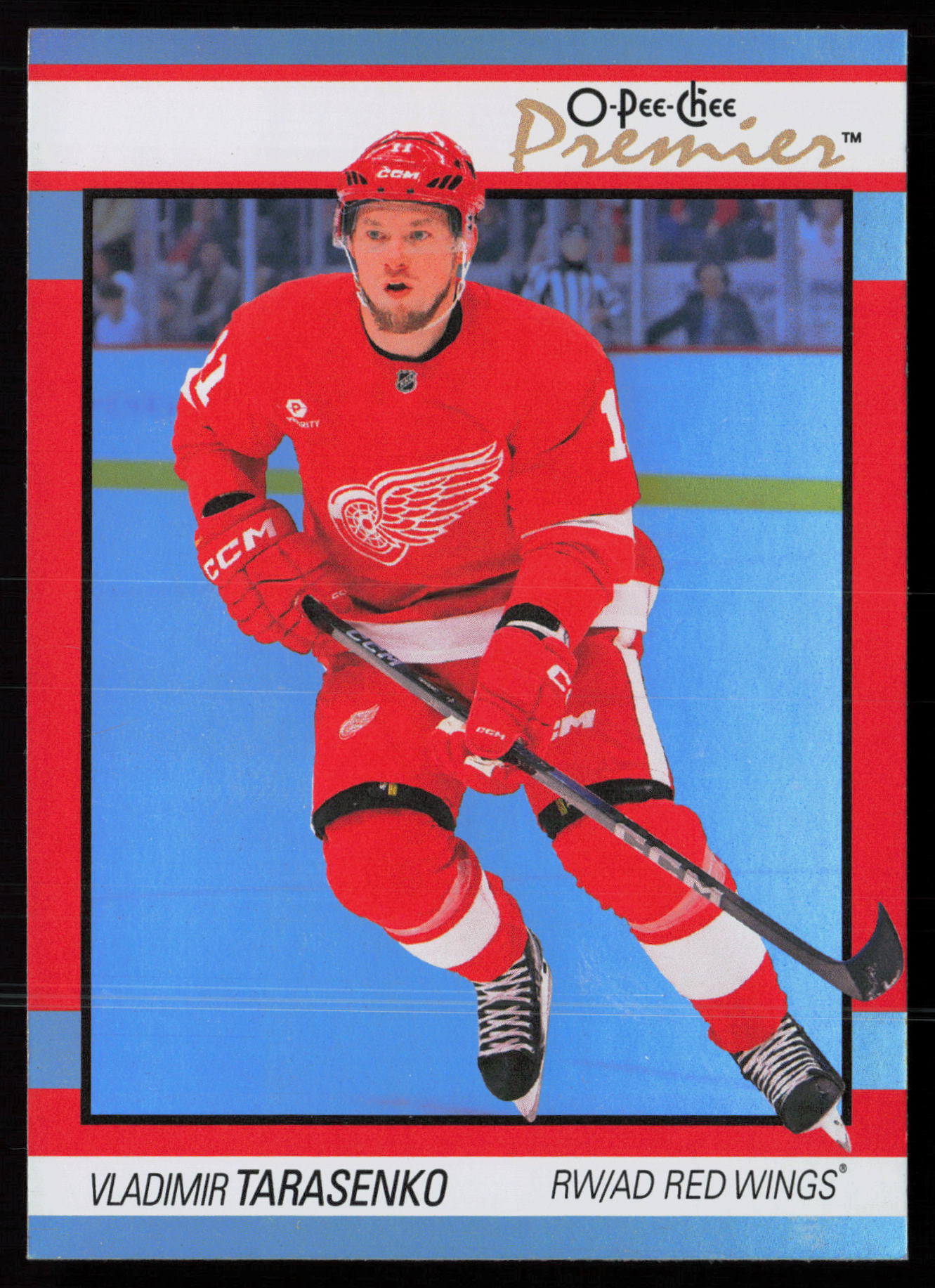 2025 2025-26 O-Pee-Chee Vladimir Tarasenko Hockey card front — Card Source Canada