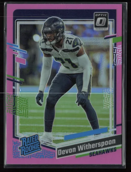 2023 2023 Donruss Optic Devon Witherspoon Football card — Front