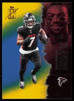 2025 2025 Topps Signature Class Bijan Robinson Football card front — Card Source Canada