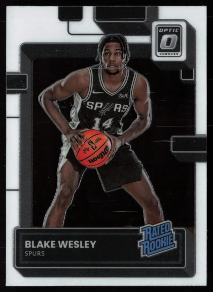 2022 2022-23 Donruss Optic Blake Wesley Basketball card — Front