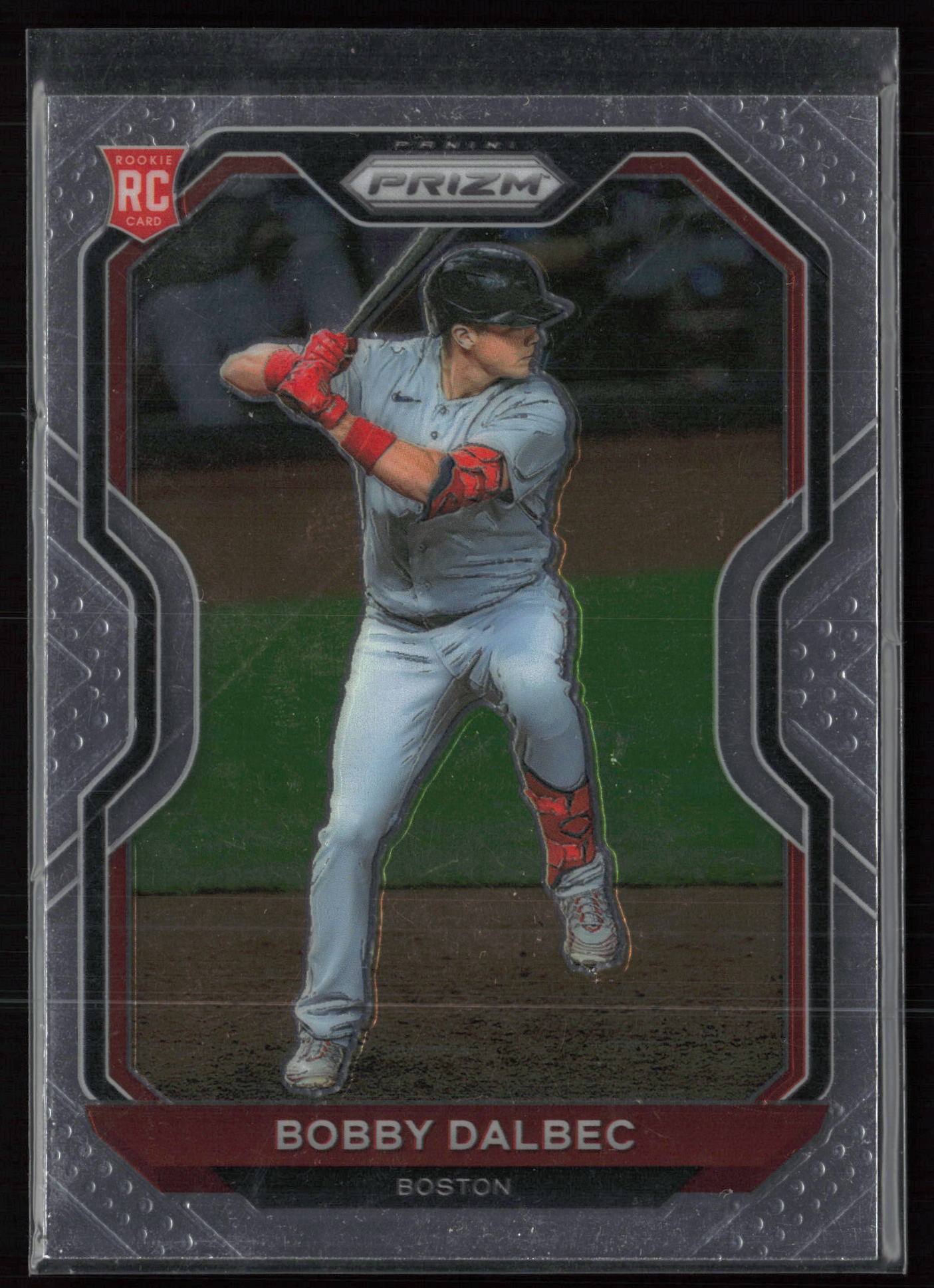 2021 2021 Panini Prizm Bobby Dalbec Baseball card front — Card Source Canada