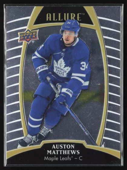 2019 2019-20 Upper Deck Allure Auston Matthews Hockey card — Front