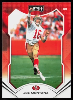 2021 2021 Panini Playoff Joe Montana Football card front — Card Source Canada