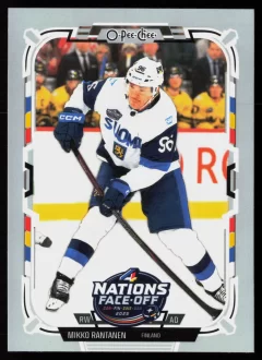 2025 2025-26 O-Pee-Chee Mikko Rantanen Hockey card front — Card Source Canada