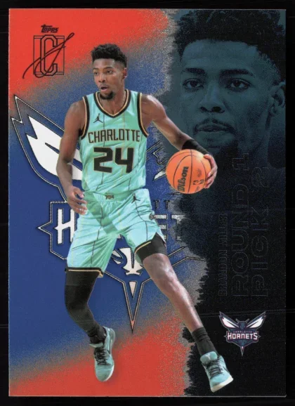 2025 2025-26 Topps Signature Class Brandon Miller Basketball card — Front