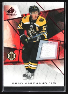 2021 2021-22 SP Game Used Brad Marchand Hockey card front — Card Source Canada