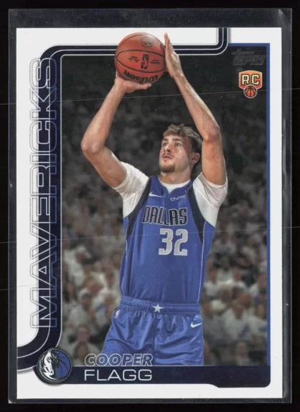 2025 2025-26 Topps Cooper Flagg Basketball card — Front